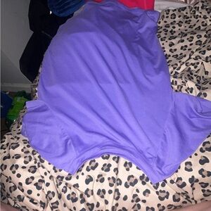Purple Short Sleeve Top